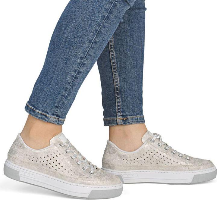 Image du produit Rieker Women's comfortable, soft, beige openwork shoes L8849-60 (41)