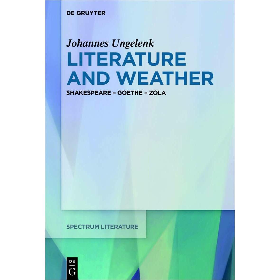 Literature and Weather, Fachbücher von Johannes Ungelenk