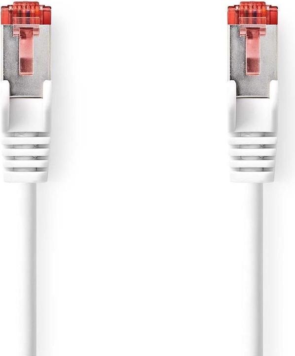Produktbild Nedis CAT6-Netzwerkkabel | RJ45 Stecker | RJ45 Stecker | S/FTP | 0.15 m | Innenbereich | Rund | LSZH (CAT6, S/FTP, 0.15 m)