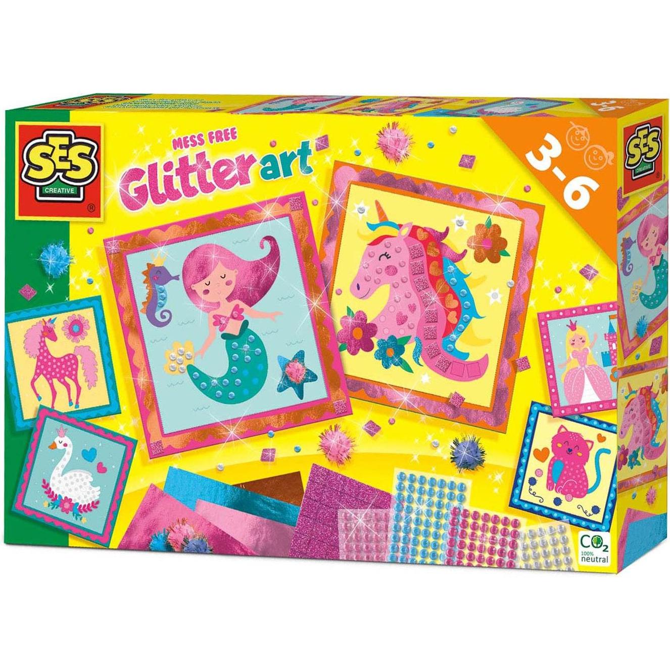 Thumbnail - Ses Glitzer-Kunstset