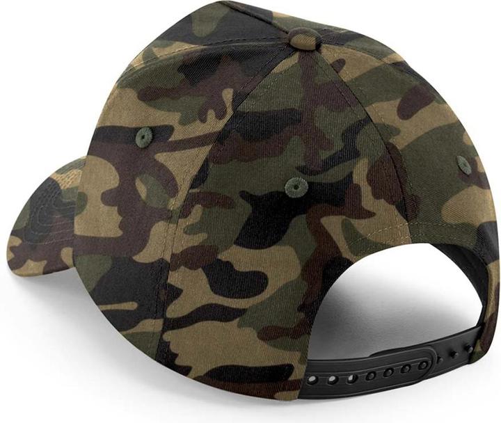 Actual product image Beechfield Baseball Cap Removable Patch (One size)
