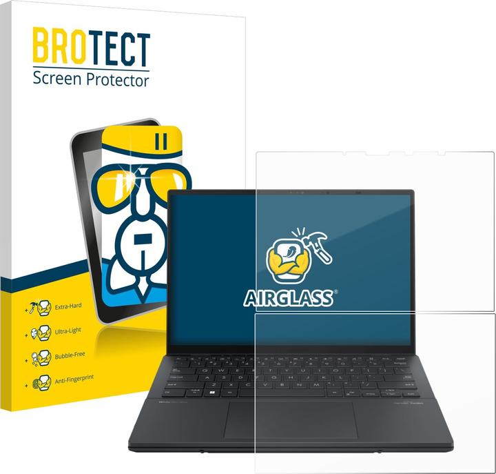 Immagine prodotto BROTECT Pellicola di vetro antiproiettile AirGlass (8406")