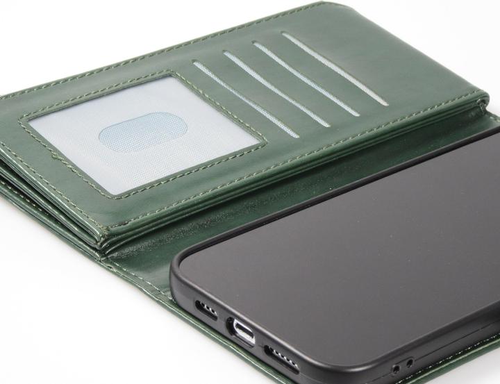 Produktbild PhoneLook Hülle Brieftaschen-Hülle luxuriös und raffiniert mit Magnet Verschluss & Münz- und Kartenfach (Apple iPhone 15 Pro)