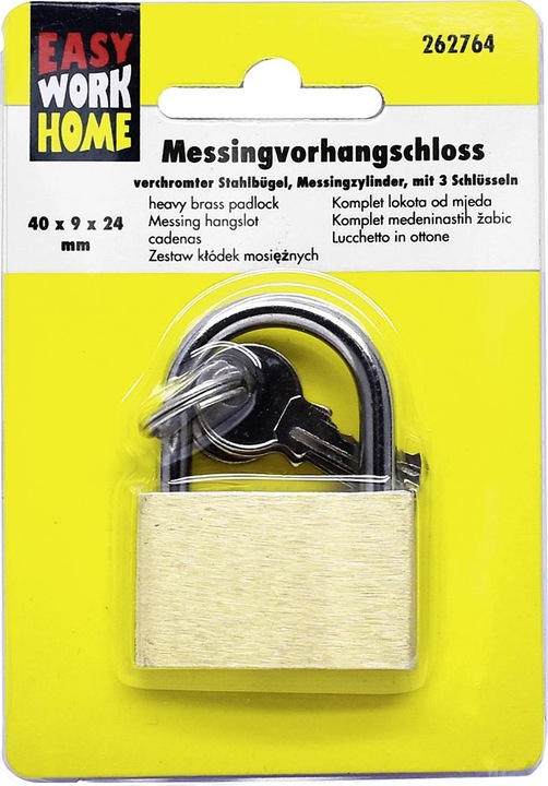 Immagine prodotto Easy Work Lucchetto in ottone