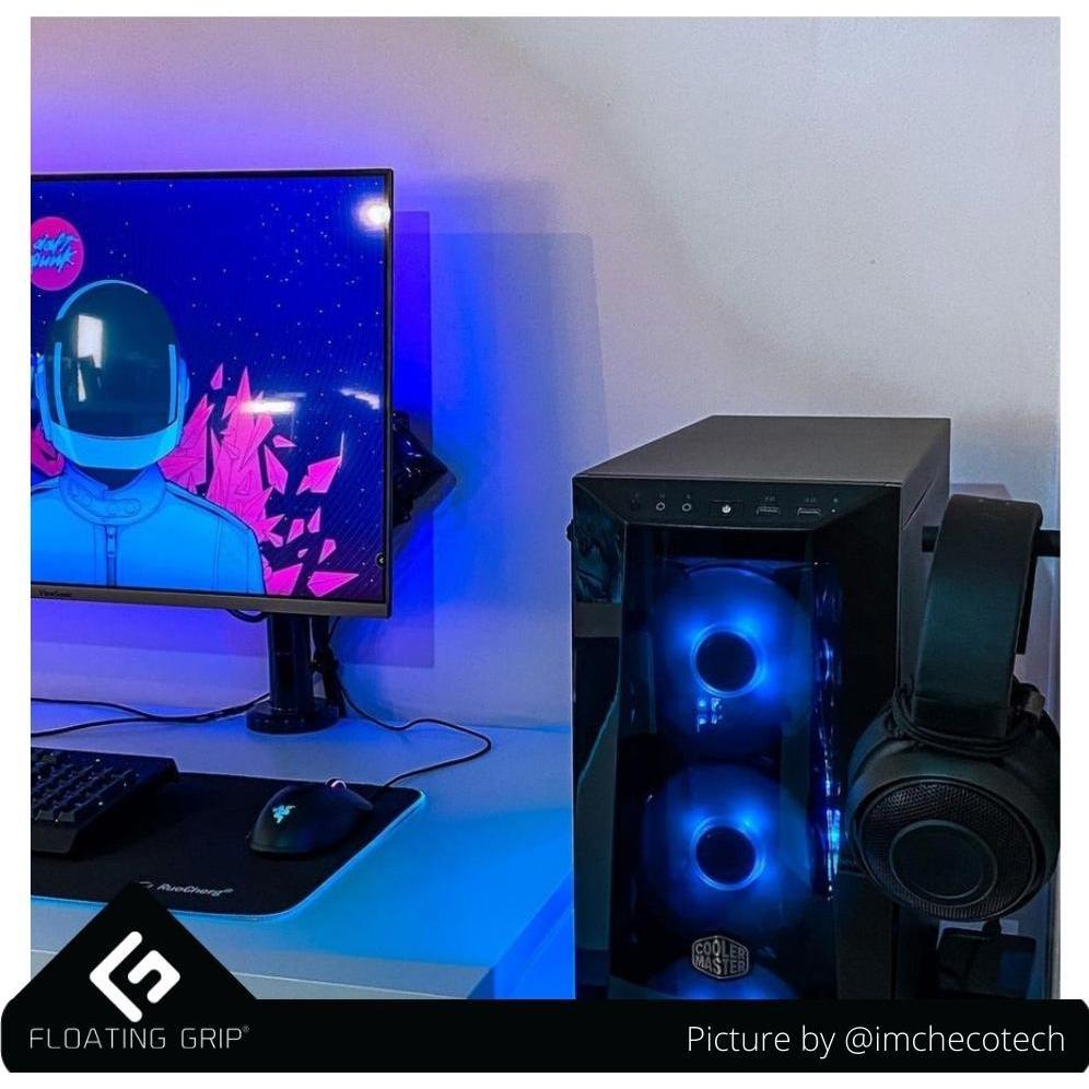 Thumbnail - Floating Grip Headphone Hanger Black (Kabellos), Kopfhörer, Schwarz