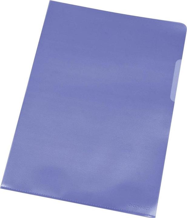 Actual product image Q-Connect Transparent pockets PP 120 Micron (A4, 10 x)