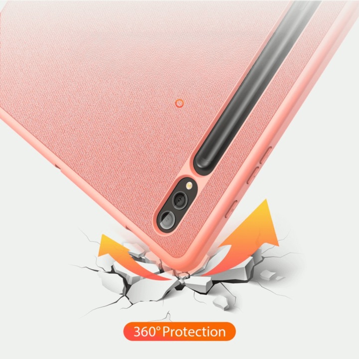 Produktbild Dux Ducis Domo Series Leder Bookcover Hülle (Galaxy Tab S9 FE+, Galaxy Tab S10+, Galaxy Tab S9+)