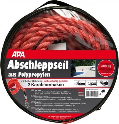 Produktbild APA Abschleppseil, 26061, Polypropylen, bis 2800 kg