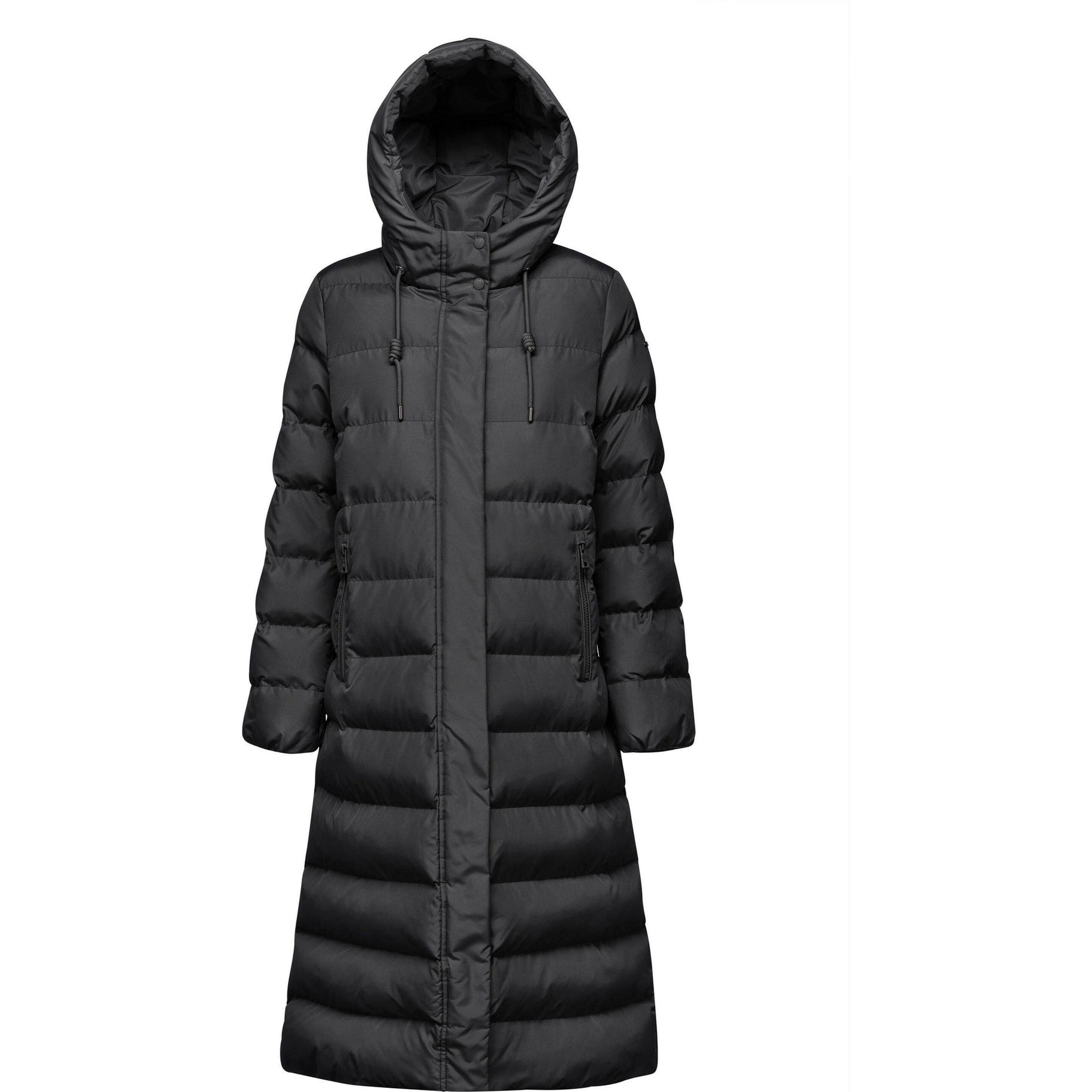 Geox, Damen, Jacke, Anylla (40), Schwarz, 40