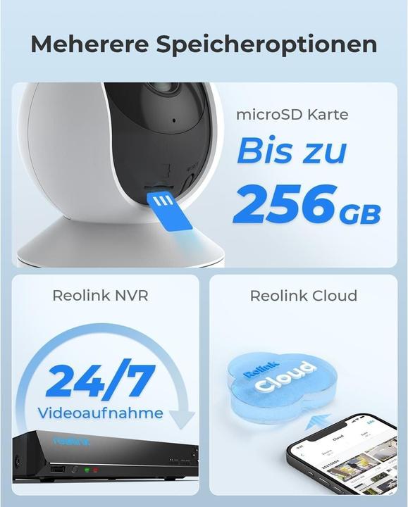 Actual product image Reolink E1 Pro V2 incl. 64GB Micro SD (2560 x 1440 Pixels)
