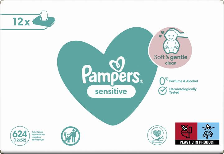 Produktbild Pampers Sensitive (624 Stück)