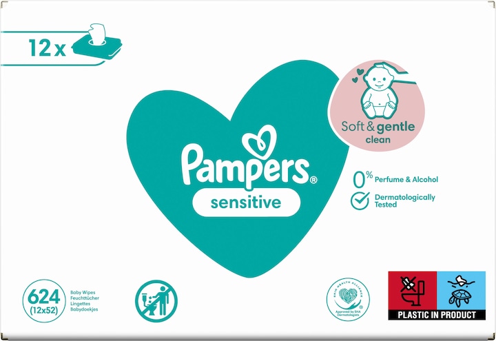 Immagine prodotto Pampers Sensibile (624 Pezzo/i)
