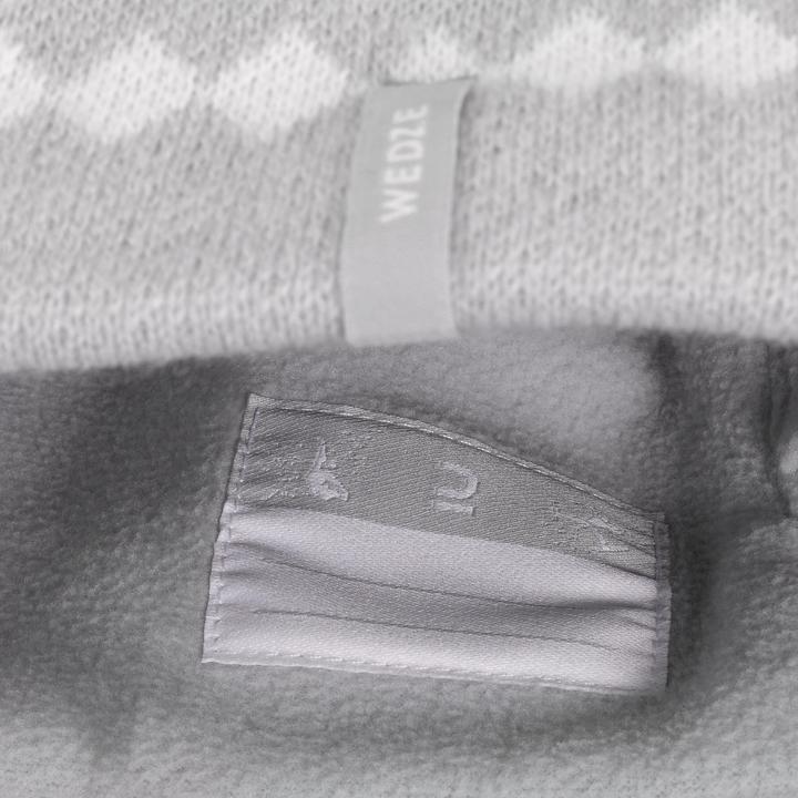 Produktbild Wedze Skimütze und Schal Baby - Warm grau (XS)