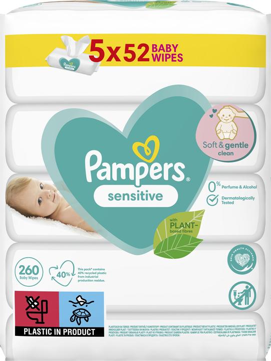 Pampers Sensitive (260 Stück)