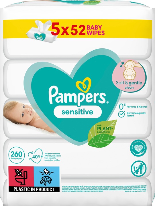 Immagine prodotto Pampers Sensibile (260 Pezzo/i)