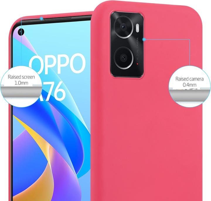 Image du produit Cadorabo TPU Candy Housse pour Oppo A36 / A76 / A96 4G / K10 4G / Realme 9i (Oppo A36, Oppo A76, Realme 9i)