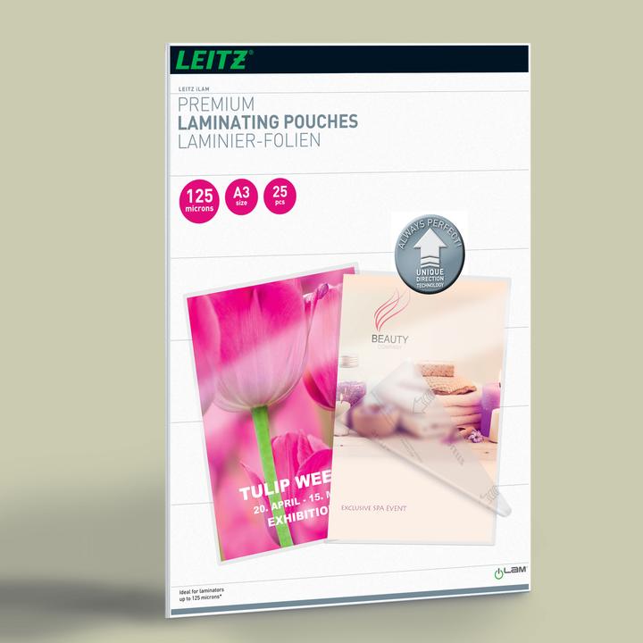 Produktbild Leitz Laminierfolie (A3, 25 Stk., 125 µm)