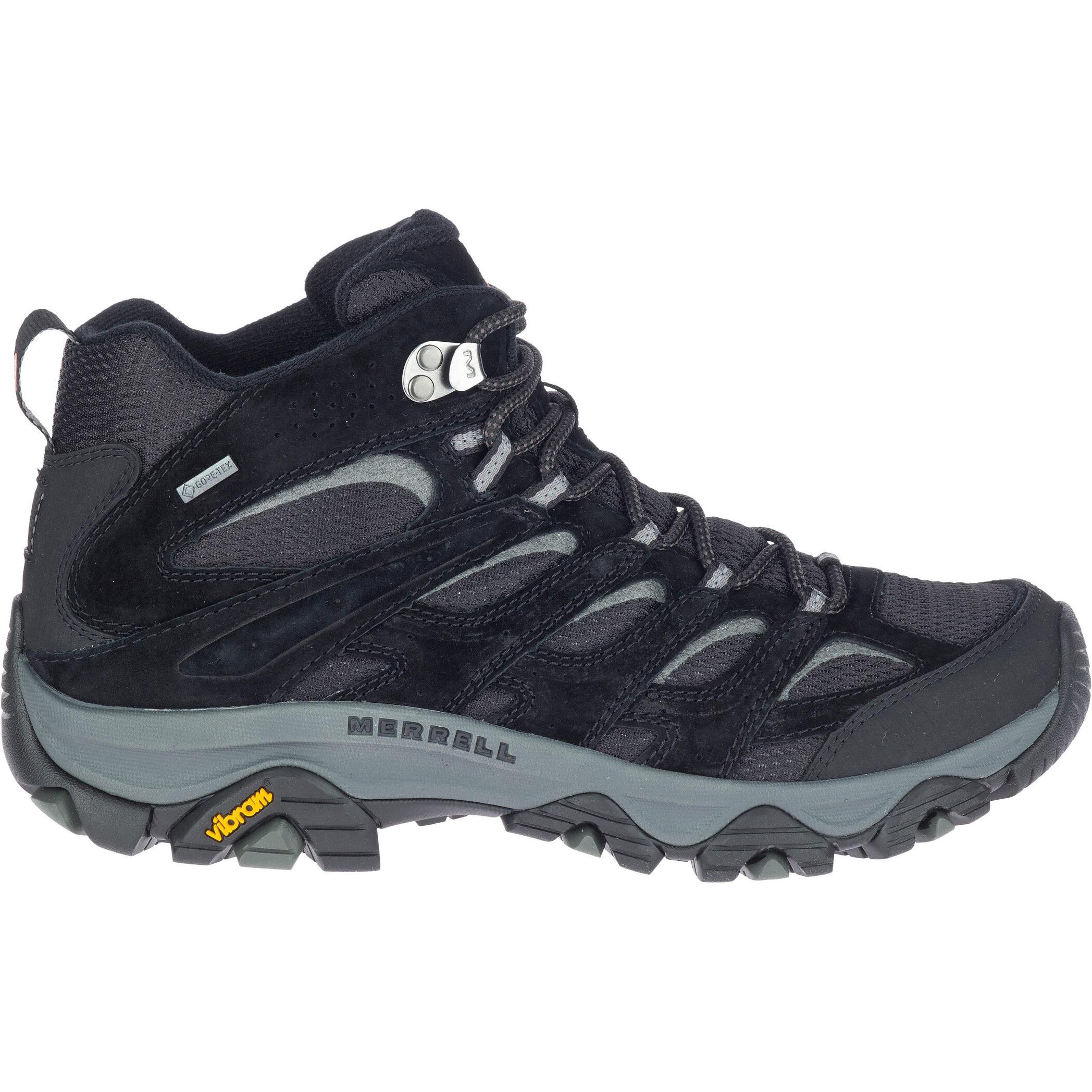 Merrell, Herren, Wanderschuhe, Moab 3 GTX (43), Schwarz