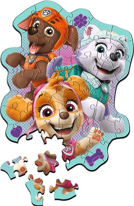 Produktbild Trefl Holz Puzzle Junior 50 - Paw Patrol (50 Teile)