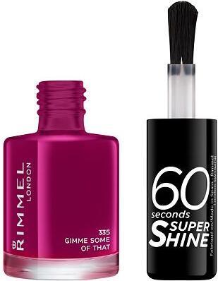 Actual product image Rimmel London 60 Seconds Super Shine (335, Colour paint)