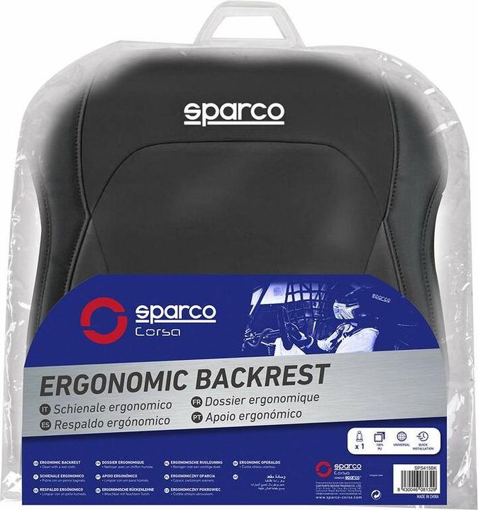 Actual product image Sparco Seat cover SPCS424BK Black 1 piece
