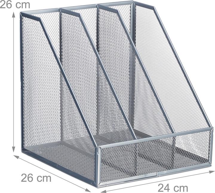 Actual product image Relaxdays Magazine file (A4)