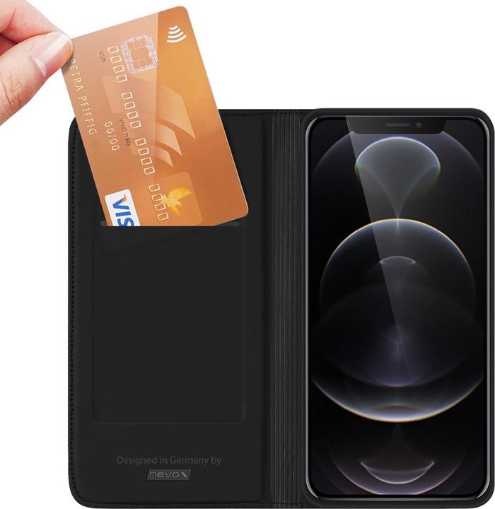 Produktbild Nevox Vario Series Bookcase iPhone 15 Pro Max schwarz (Apple iPhone 15 Pro Max)