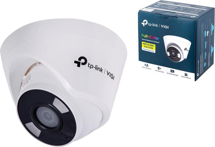Actual product image TP-Link 4MP Full-Colour Turret Network CameraSPEC (2560 x 1440 Pixels)