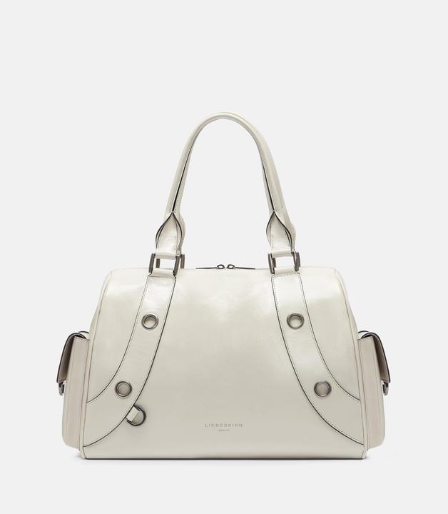 Actual product image Liebeskind Berlin Satchel Grosse Tasche aus Leder mit glossy Finish