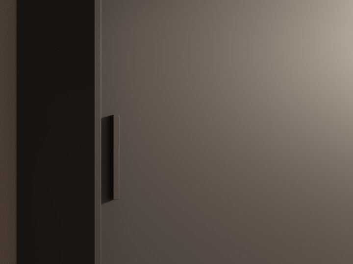 Immagine prodotto ADRK Furniture Armadio ad ante scorrevoli con specchio Hailey 120 (120 x 60 x 205 cm)