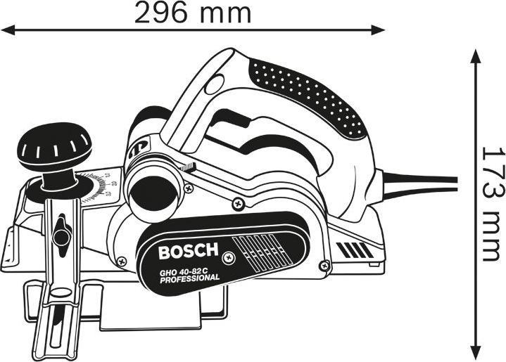 Immagine prodotto Bosch Professional GHO 40-82 C con L-Boxx
