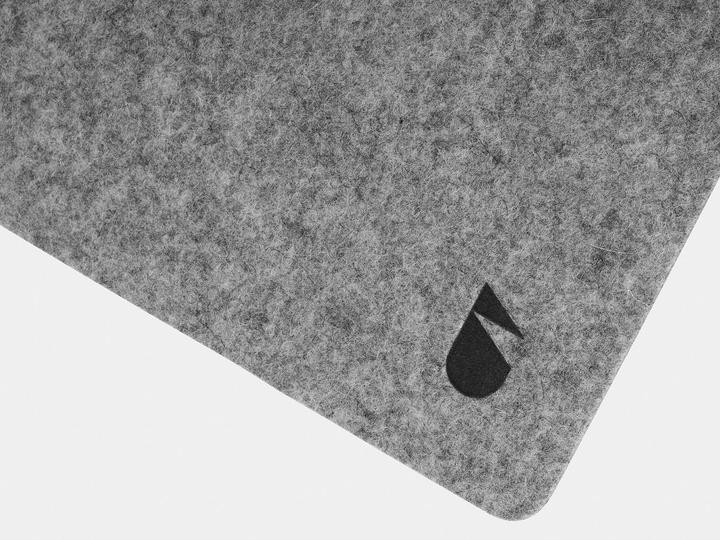 Produktbild Oakywood Felt&Cork Mouse Pad - Mauspad aus Wollfilz - Grau -