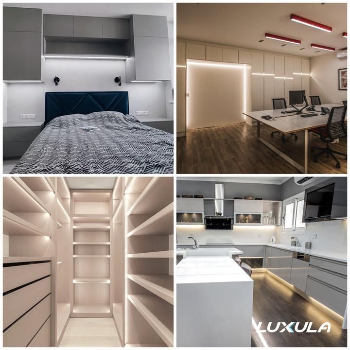 Actual product image Luxula LED strips (White, 500 cm, Indoor)