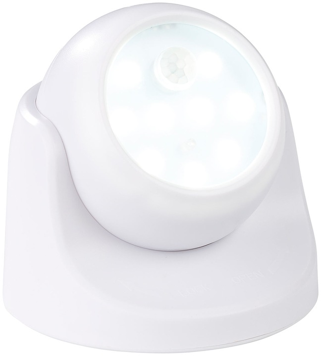 Produktbild Luminea Kabelloser LED-Strahler mit Bewegungssensor (100 lm)