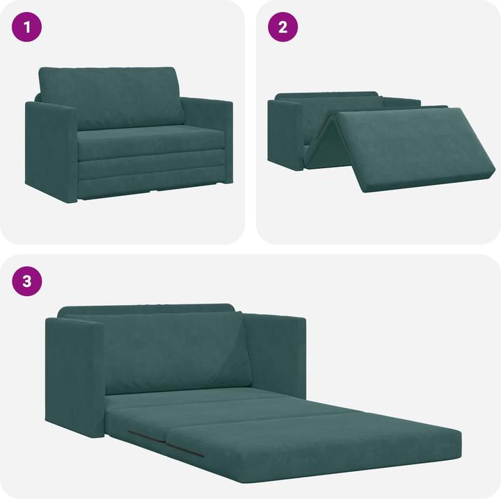 Produktbild vidaXL Moderner Schlafsofa (2-Sitzer)