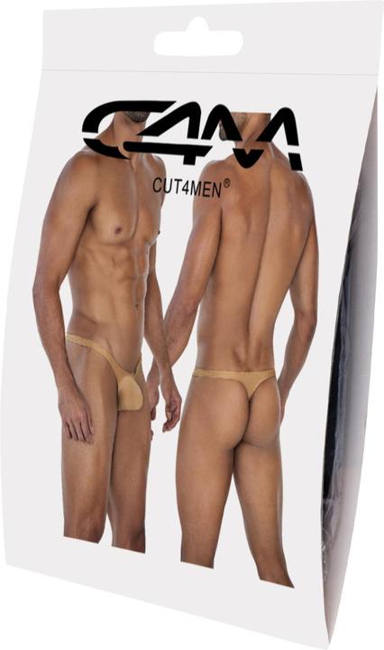 Actual product image Cut4men Herren-String in gold (M)