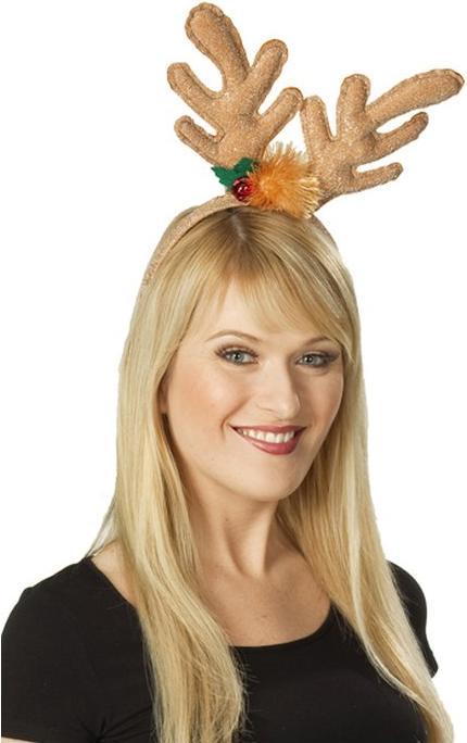 Rubies Rentier Haarreif Mit Glitter