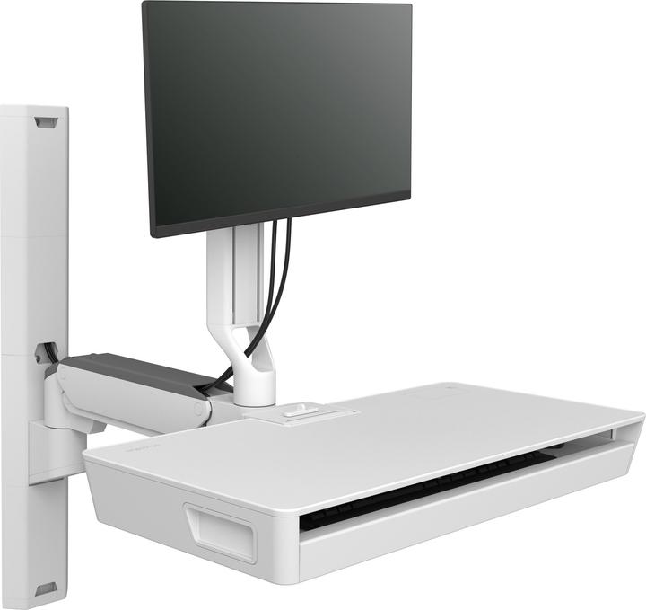 Image du produit Ergotron 45-619-251, 68,6 cm (27"), 10,7 kg, 100 x 100 mm, Réglage de la hauteur, 1,9 kg, Blanc (27", 10.70 kg)