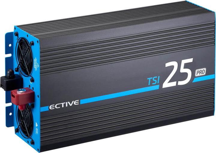 Image du produit Ective TSI 25 PRO Onduleur sinusoïdal 2500W/12V avec priorité au secteur