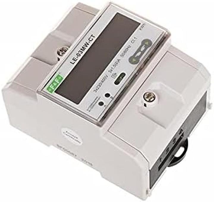 F&R Compteur électrique triphasé LE-03MW-CT
