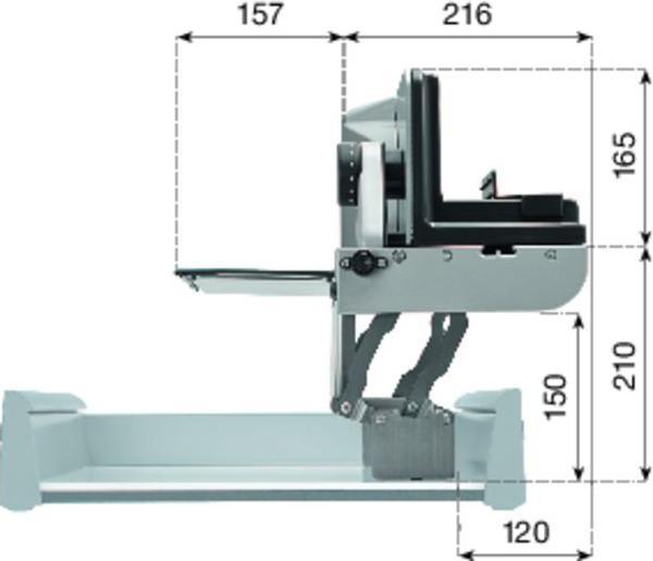 Actual product image Dr. Ritter Built-in universal cutter AES 62 SL/-H and AES 62 SR/-H