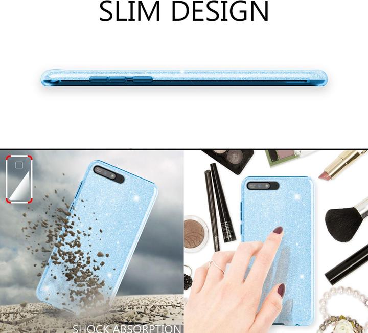 Produktbild Nalia Glitzer Hülle (Huawei Y6 (2018))
