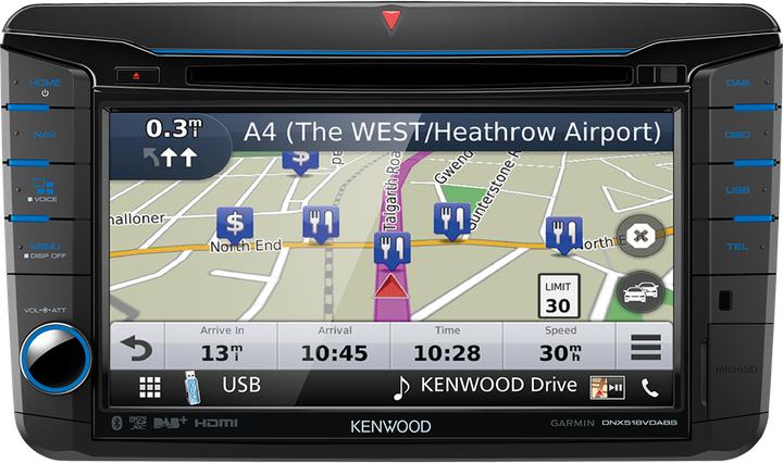 Produktbild Kenwood DNX-518VDABS (Apple Carplay)