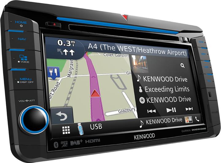 Produktbild Kenwood DNX-518VDABS (Apple Carplay)