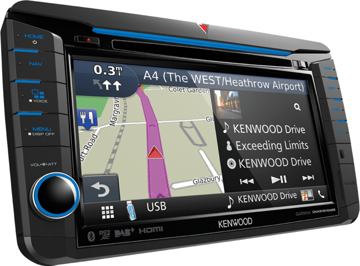 Produktbild Kenwood DNX-518VDABS (Apple Carplay)