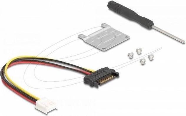 Productafbeelding Delock Adapter Mini PCIe Stecker zu PCIe 3.0 x16 Slot 90° ge