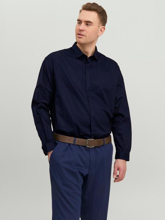 Actual product image Jack & Jones Plus Size Long Sleeve Shirt (8XL)