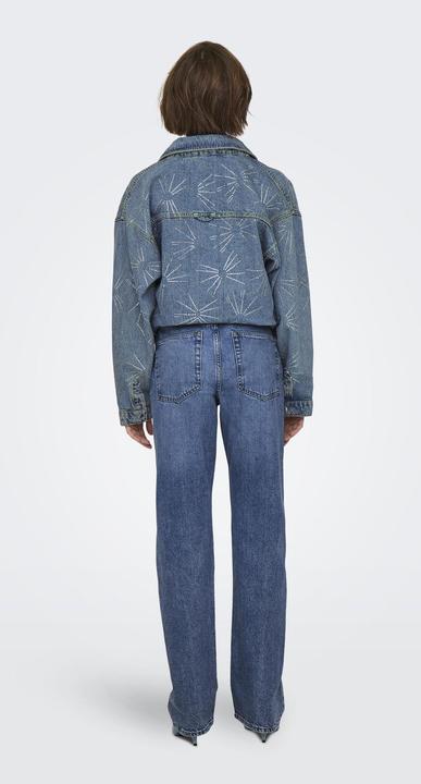 Produktbild Only ONLBILLIE Hohe Taille Gerade geschnitten Jeans Straight-Fit jeans (W33/L32)