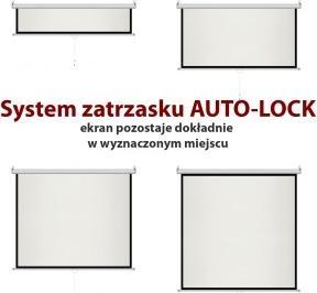 Produktbild Art ER M72 4:3 EKRAN RĘCZNY PÓŁAUTOMAT 4:3 72 145x110cm MS-72 4:3