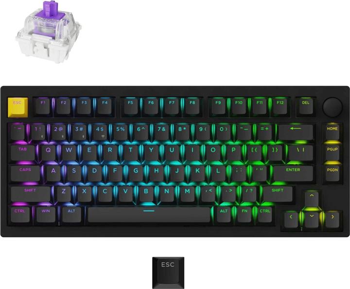 Actual product image Keychron Lemokey P1 HE (US, Cable, Wireless)